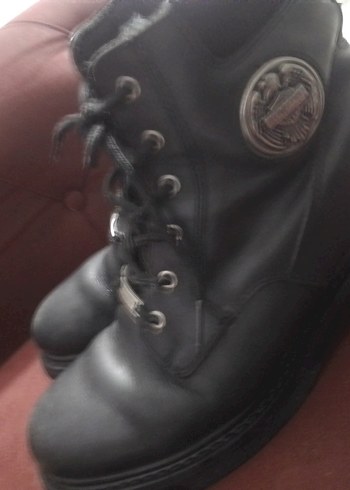 42 Numara Orjinal Harley Davidson Erkek Bot - Görsel 2