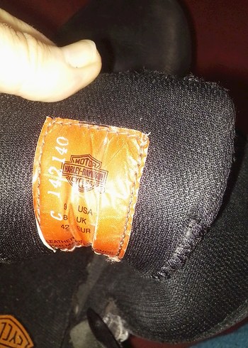 42 Numara Orjinal Harley Davidson Erkek Bot - Görsel 14