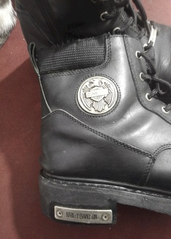 42 Numara Orjinal Harley Davidson Erkek Bot - Görsel 3