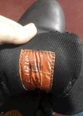 42 Numara Orjinal Harley Davidson Erkek Bot - Görsel 15