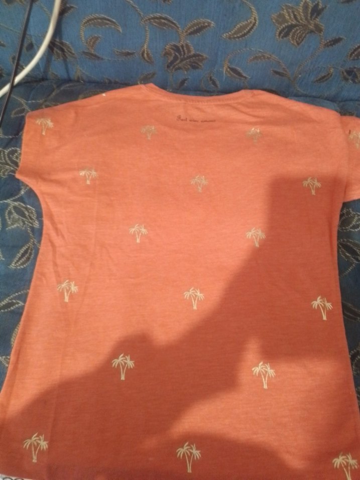 Name İt Palmiye Baskılı T-shirt - Görsel 2