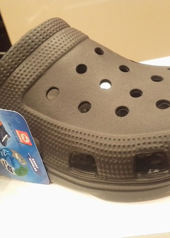 39 Beden siyah Renk Gezer Crocks Model Terlik