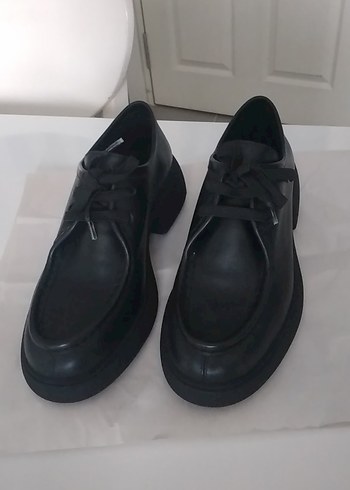 37 Beden siyah Renk Siyah oxfort kadin Klasik Ayakkabı