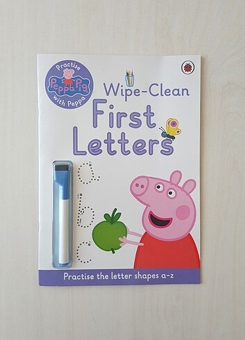 Peppa Pig Wipe Clean Yazılabilir Kitap 