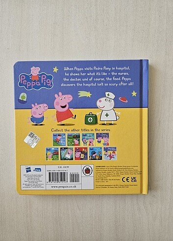  Beden Peppa Pig İngilizce Karton Kitap 