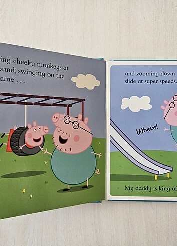  Beden Peppa Pig İngilizce Karton Kitap 