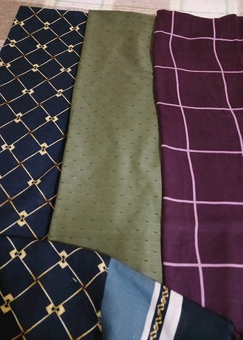 Çok Renkli Farklı model şallar - Görsel 2