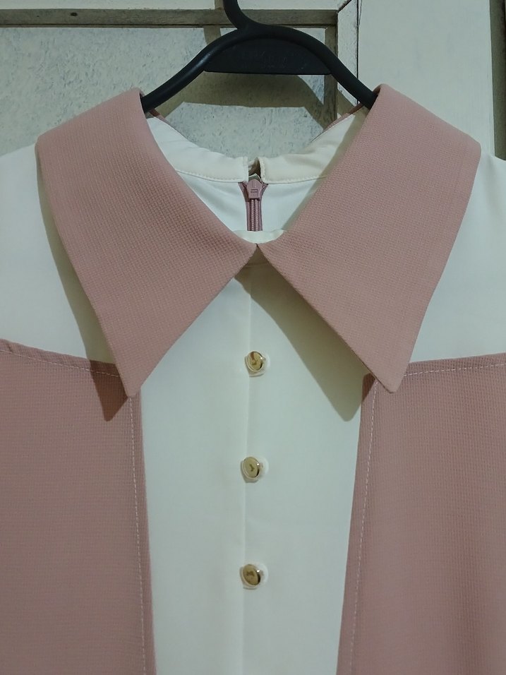 Pembe Uzun Kollu Elbise - Görsel 2