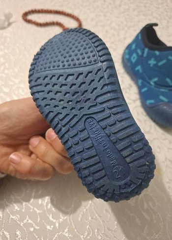 Mavi Erkek Bebek İlk Adım Ayakkabısı - Görsel 3