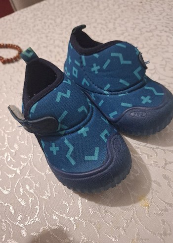 Mavi Erkek Bebek İlk Adım Ayakkabısı - Görsel 2