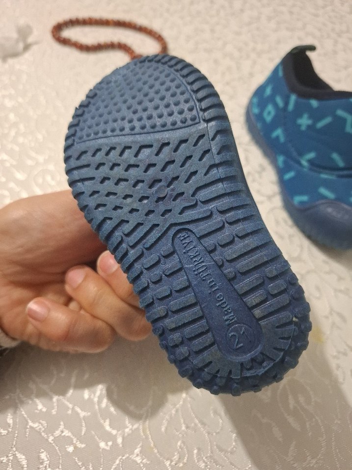 Mavi Erkek Bebek İlk Adım Ayakkabısı - Görsel 3