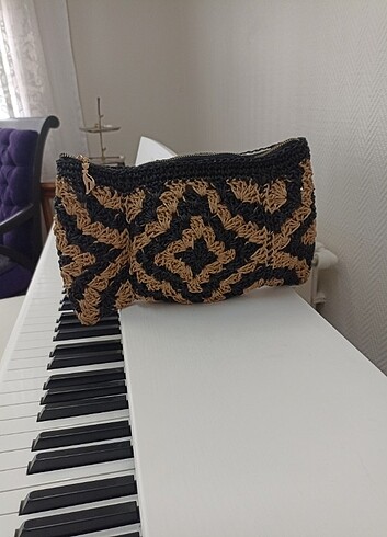 Beden kahverengi Renk Hasır çanta
