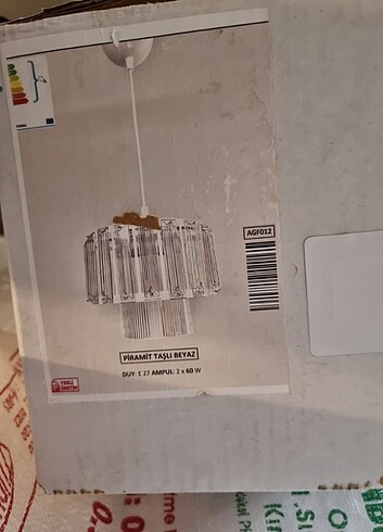 Ikea Taşlı sarkıt avize
