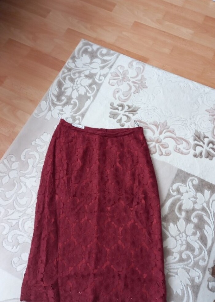 Güpür şık elbise - Görsel 3