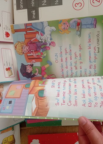  Beden Renk 1. Sınıf Okuma ve Yazma Kitap Seti