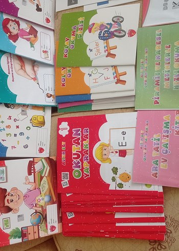  Beden 1. Sınıf Okuma ve Yazma Kitap Seti