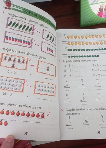 İlkokul 1. Sınıf Ders Kitapları - Görsel 5