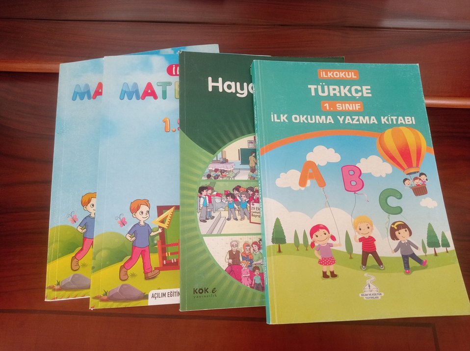 İlkokul 1. Sınıf Ders Kitapları - Görsel 2