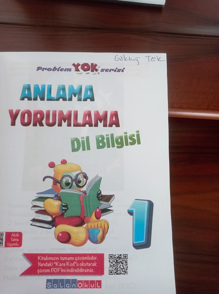 Anlama, Yorumlama ve Dil Bilgisi Kitabı 1. Sınıf Salan Yayınları - Görsel 3