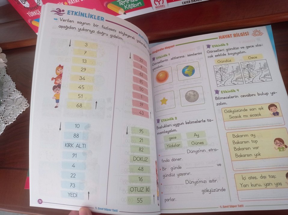 Model Yay. 1.Sınıf Yaz Tatil Kitapları - Görsel 5