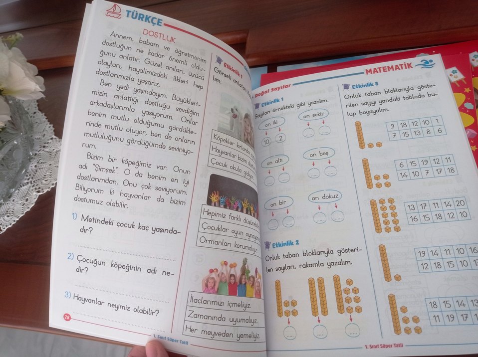 Model Yay. 1.Sınıf Yaz Tatil Kitapları - Görsel 4