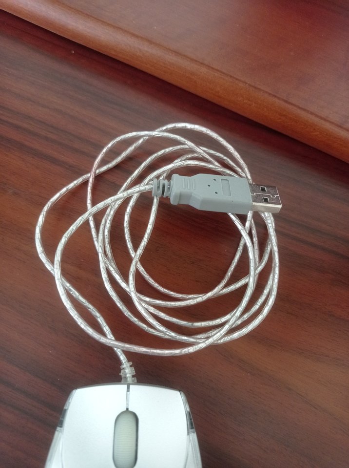 Gri Kablolu  Mouse - Görsel 5