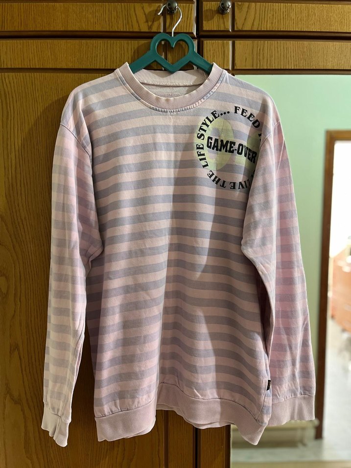 Uzun Kollu Sweatshirt - Görsel 2