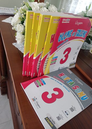 Beden 3. Sınıf Üçgen Yayınları Ölçme ve İzleme Kitapları