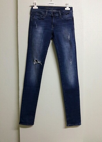 VINTAGE Mavi Gold kadın 27/32 S beden Jean pantolon