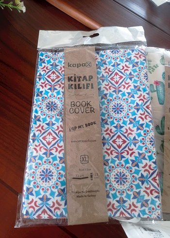 Çok Renkli Baskılı Kitap Kılıfları XL ebat - Görsel 3