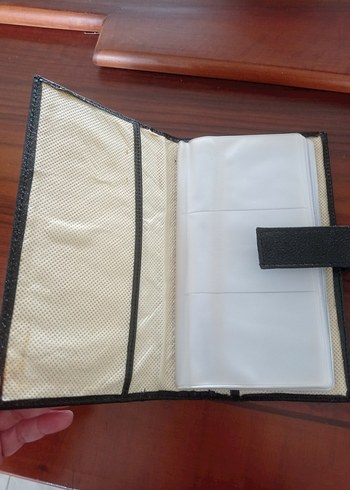 Kilitli Siyah Şeffaf Kartlık - Görsel 10