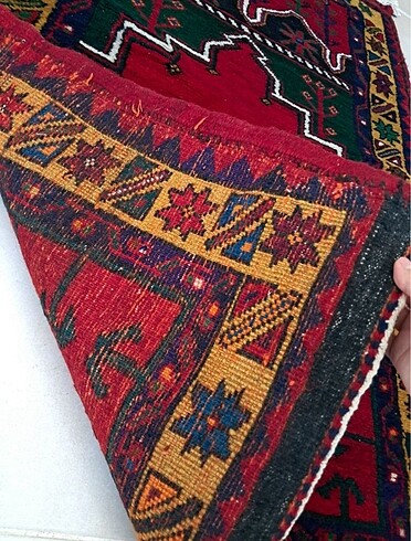 Beden El dokuması yün halı