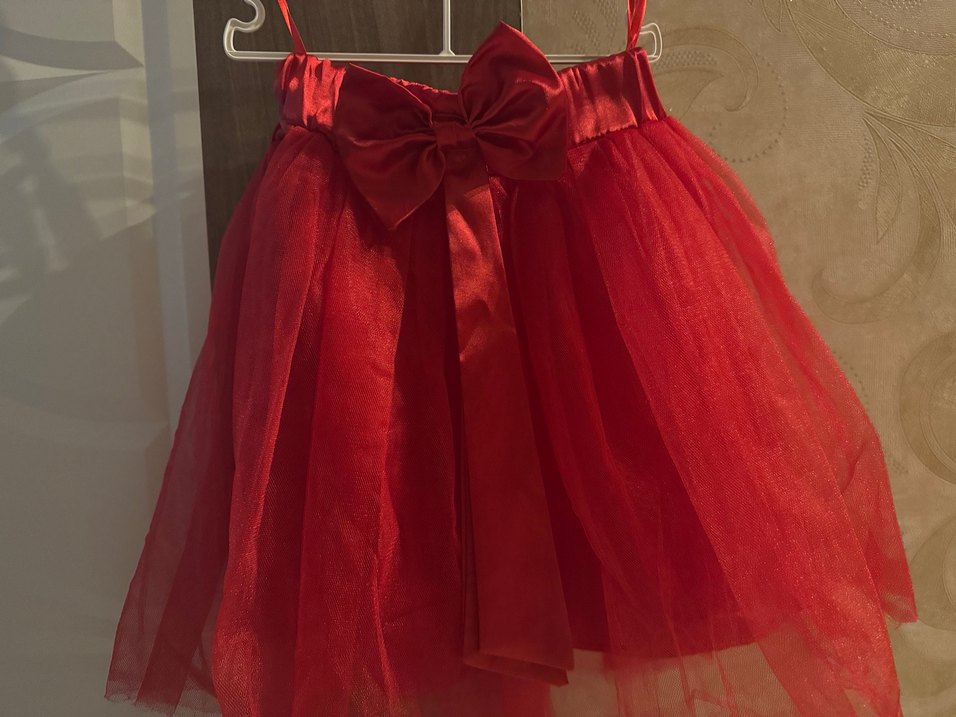 Kız Çocuk Kırmızı Tokalı Babet - Görsel 5