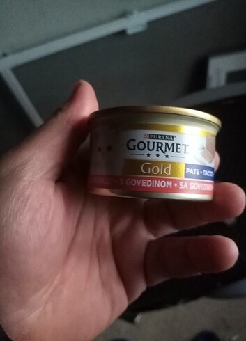 Gourmet yaş kedi maması kapanyası