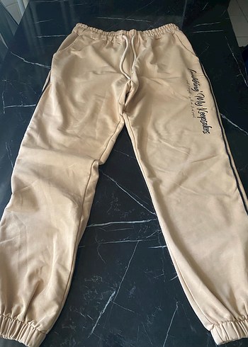 Bej Erkek eşofman - Görsel 3