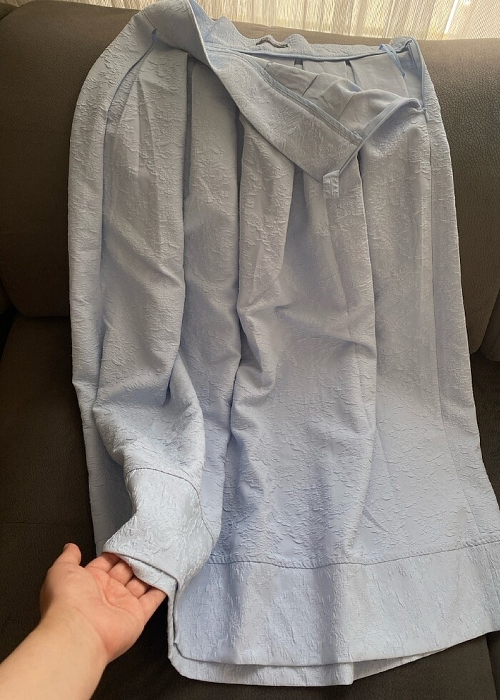 Bebe mavisi etek - Görsel 4