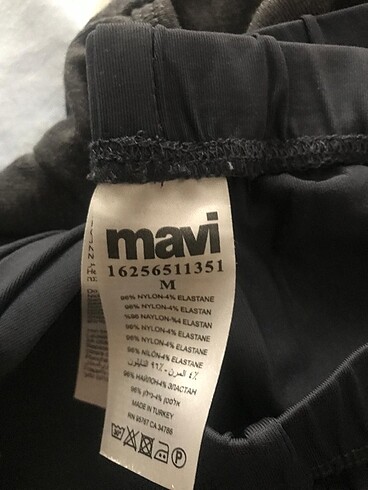 m Beden gri Renk Mavi markalı tayt