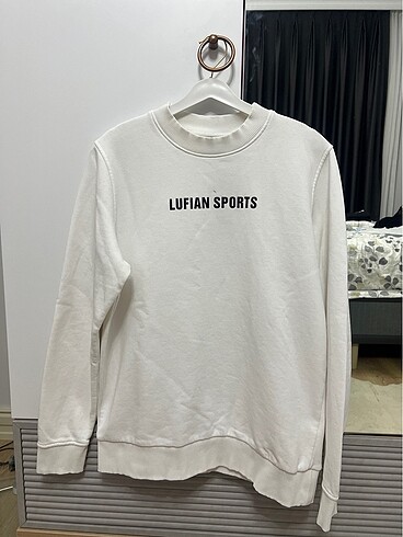 Lufian Sports Beyaz Sweatshirt