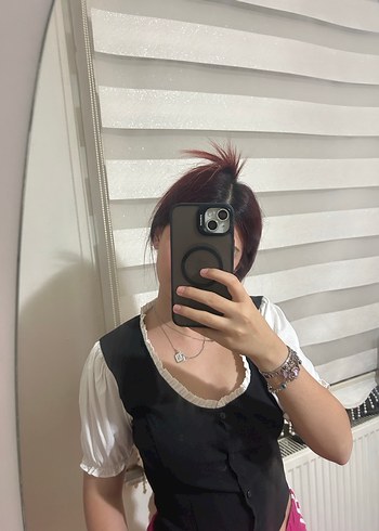 Koton Batik Desenli Halter Yaka Kadın Yelek