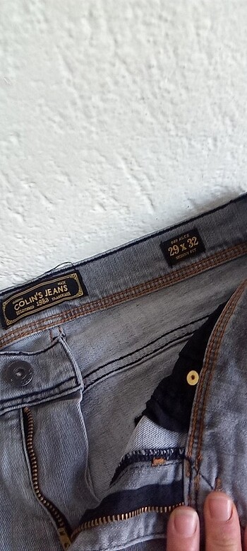 Erkek colın's jeans kotu