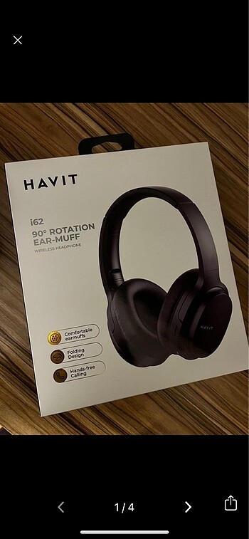Havit Kulaküstü Bluetooth Kulaklık i62