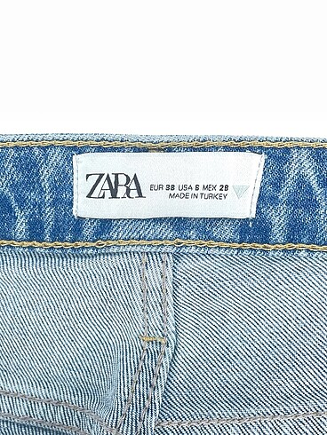 38 Beden mavi Renk Zara Jean / Kot %70 İndirimli.