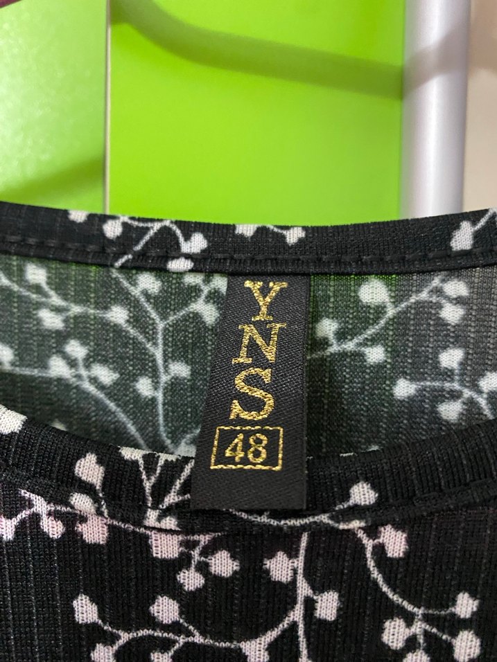 Uzun Kollu Siyah Salaş Elbise - Görsel 2