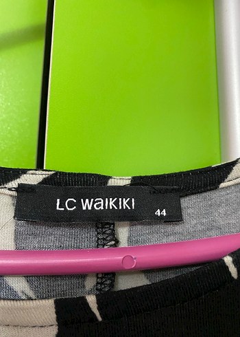 Zebra Desenli Uzun Kollu Pilili Uzun Elbise - Görsel 2