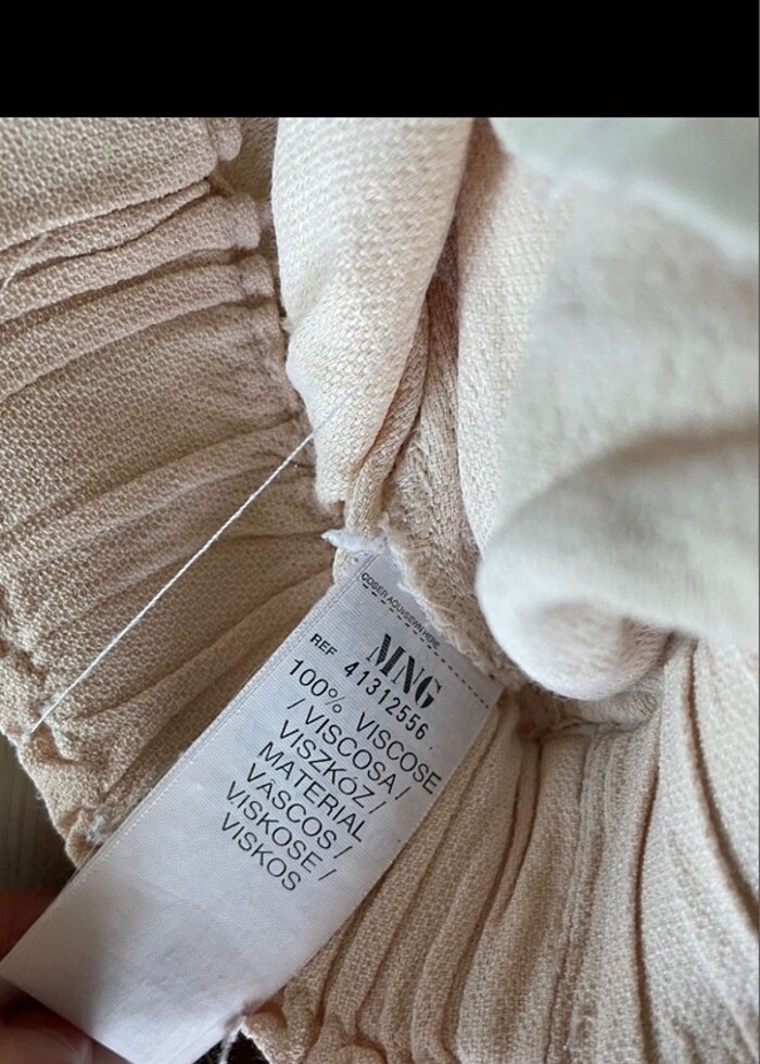 Mango bej pantolon - Görsel 4