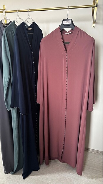 Diğer İNCİLİ GÜL KURUSU ABAYA FERACE 1 BEDEN