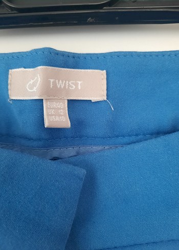 Twist Mavi Kemerli Kadın Denim Pantolon