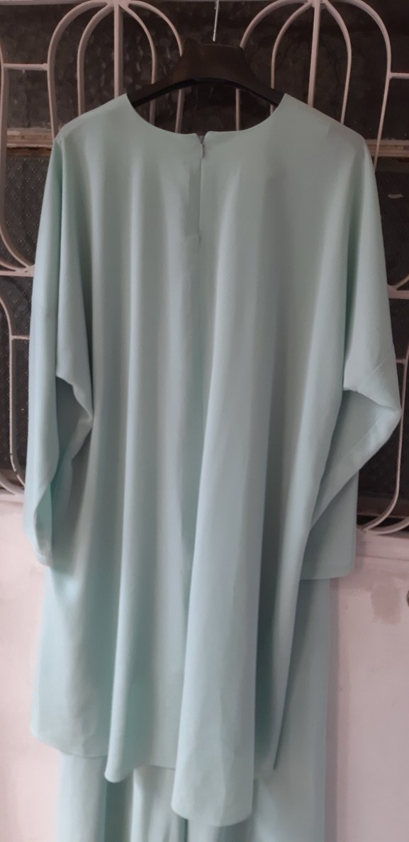 Turkuaz Kadın Tesettür Takım - Görsel 3