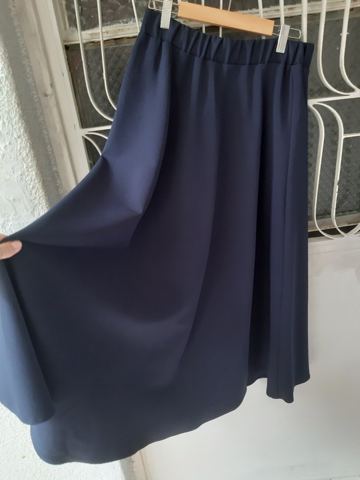 Lastikli Uzun Etek - Görsel 2