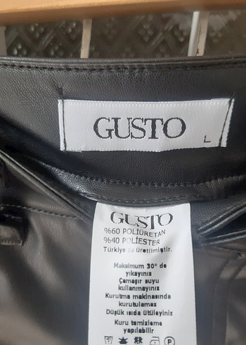 Gusto Suni Deri Ceketli Takım - Görsel 13